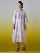 Kaftan style kurta with pant