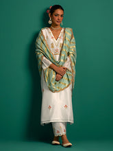 Off White scalloped hem palazzo