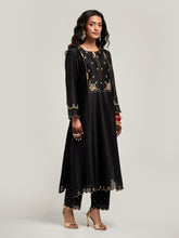 Embroidered yoke kurta and pant