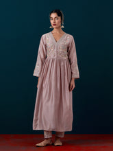 Embroidered yoke with gathers kurta