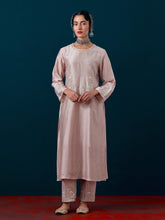 All over motifs yoke kurta with pant