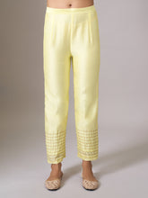 Yellow gota jacket set