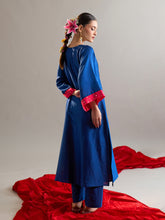 Royal Blue kaftan and pant set