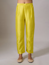 Yellow kaftan and pant set