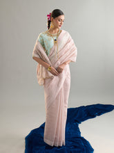 Mint banarasi embroidered blouse