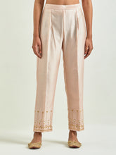 Old Rose hand embroidered kurta set