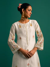 Off White all over motifs kurta