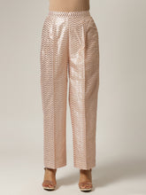 Pink chanderi palazzo