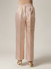 Pink chanderi palazzo