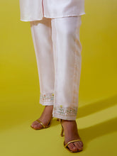 High Low Shirt with pintucks and pant
