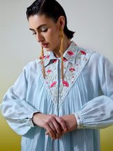 High Low Shirt with pintucks and pant