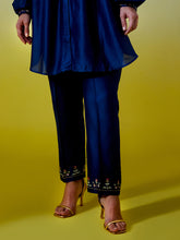 High Low Shirt with pintucks and pant