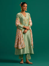 Light Pink chanderi jacquard dupatta