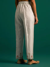 Off White scalloped hem palazzo