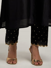 Embroidered kurta with placket and pant