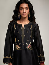 Embroidered yoke kurta and pant