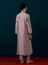 All over motifs yoke kurta with pant