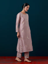 All over motifs placket kurta