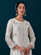 All over motifs placket kurta with pant