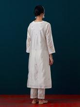 All over motifs yoke kurta with pant