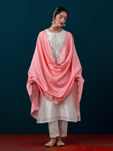 Scalloped embroidered dupatta