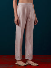 Embroidered yoke with gathers kurta and pant