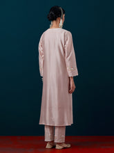 All over motifs placket kurta with pant