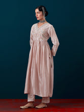 Embroidered yoke with gathers kurta