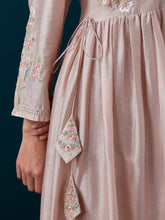 Embroidered yoke with gathers kurta and pant