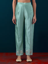 All over motifs placket kurta with pant