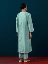 All over motifs placket kurta