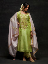 Light Pink embroidered dupatta