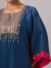 Royal Blue kaftan and pant set