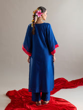 Royal Blue kaftan and pant set