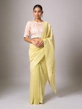 Pink and gold striped  blouse