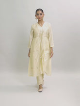 Yellow gota jacket set