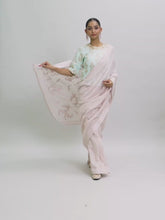 Mint banarasi embroidered blouse