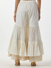 Off White Cotton Sharara