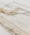 Off white dupatta with laces