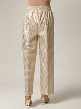 Off white chanderi palazzo