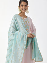 Mint Silk Chanderi Dupatta